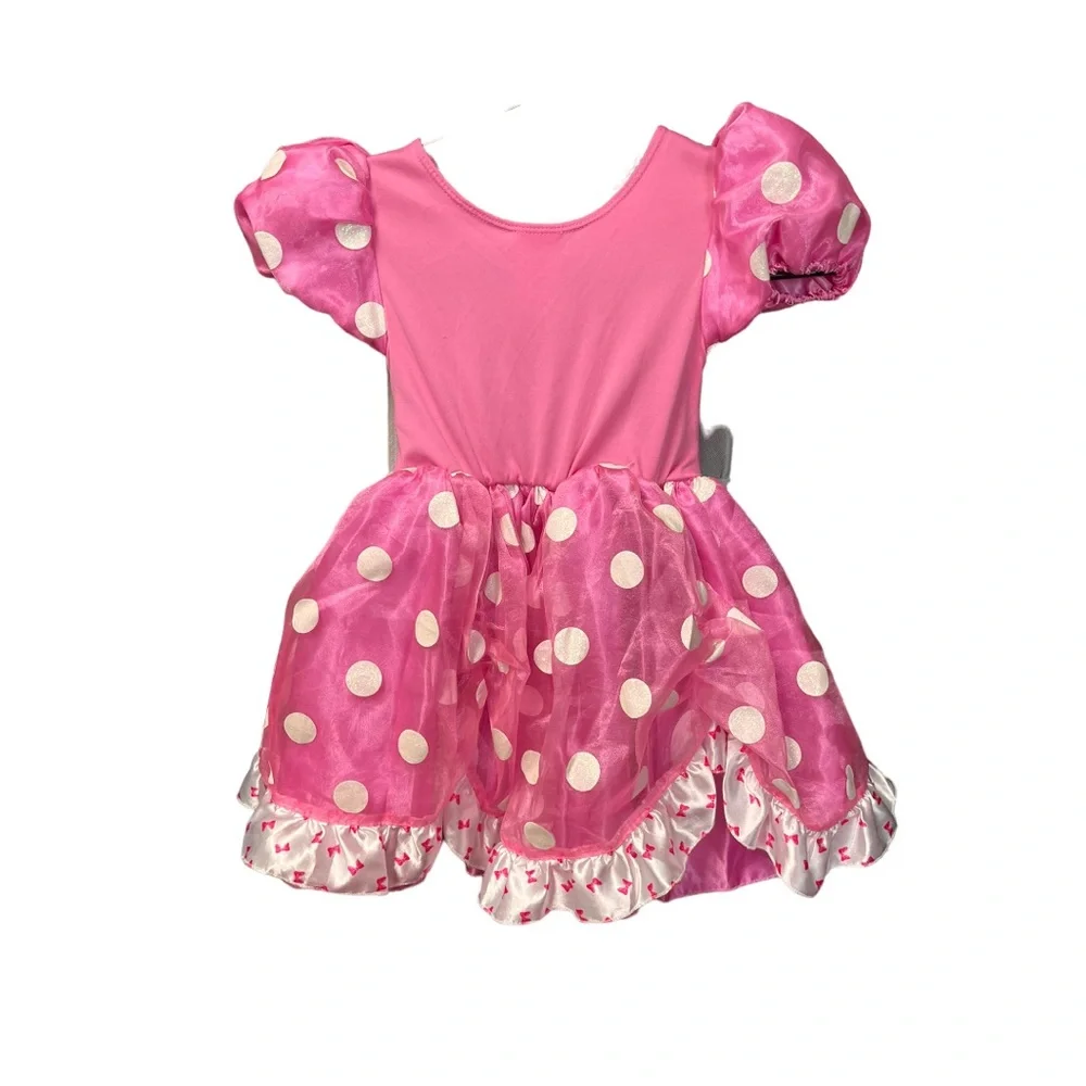 Disney mini mouse pink costume dress size 4 - Picture 3 of 5